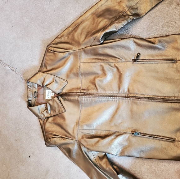 Leather Cleo Petites Jacket - Picture 2 of 4